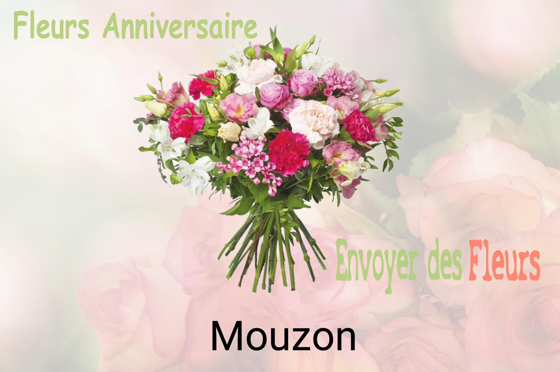 Bouquet de fleurs d’anniversaire livré à Mouzon